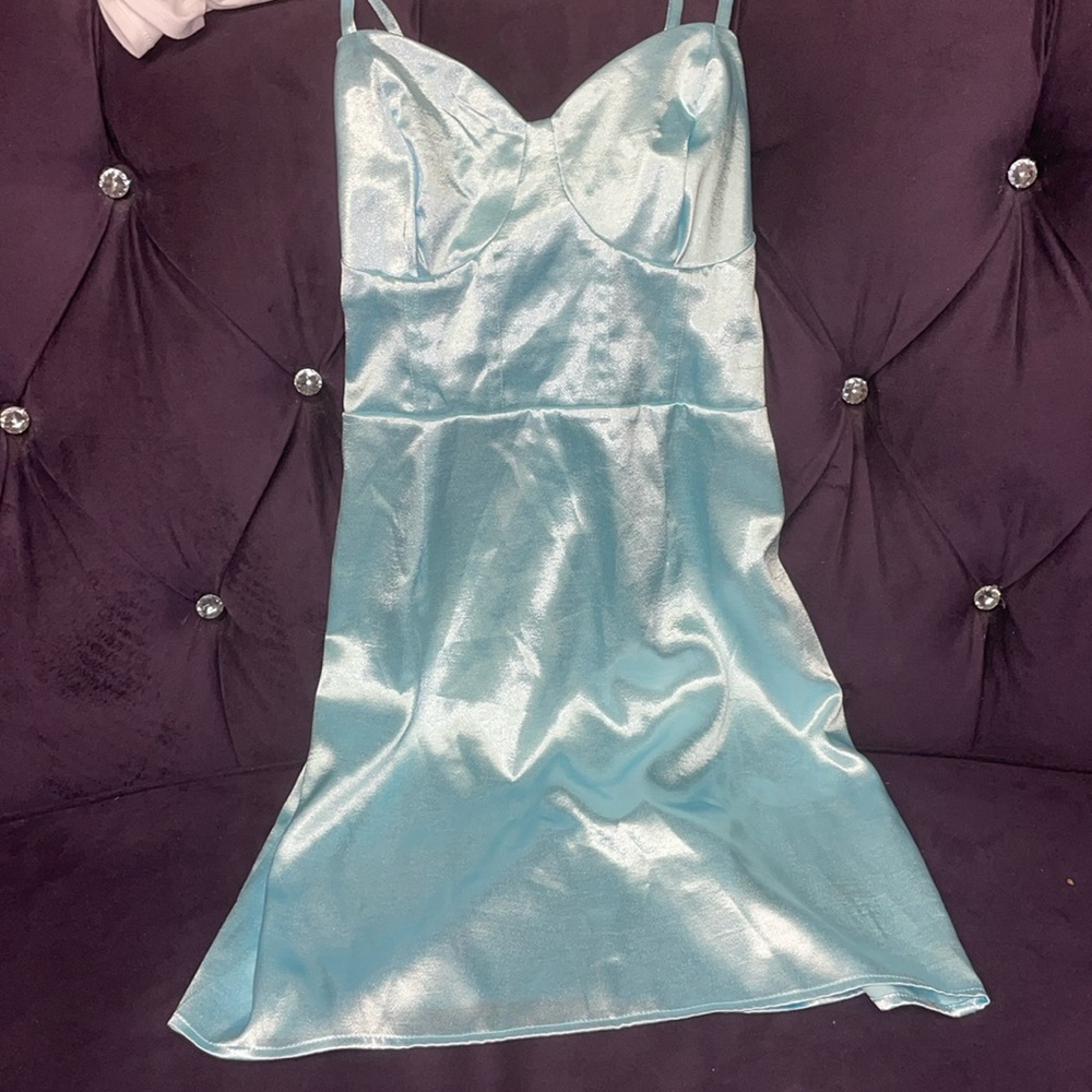 Turquoise dress